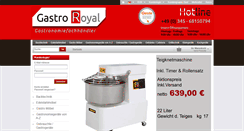 Desktop Screenshot of gastro-royal.com